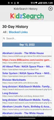 KidzSearch android App screenshot 12