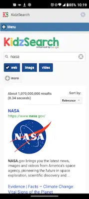 KidzSearch android App screenshot 14