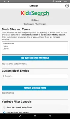 KidzSearch android App screenshot 3